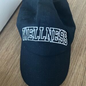 Sporty & Rich Black Wellness Hat